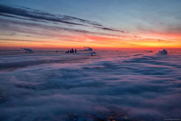 Somewhere Over the Clouds: A View of Moscow From Above - Sputnik International