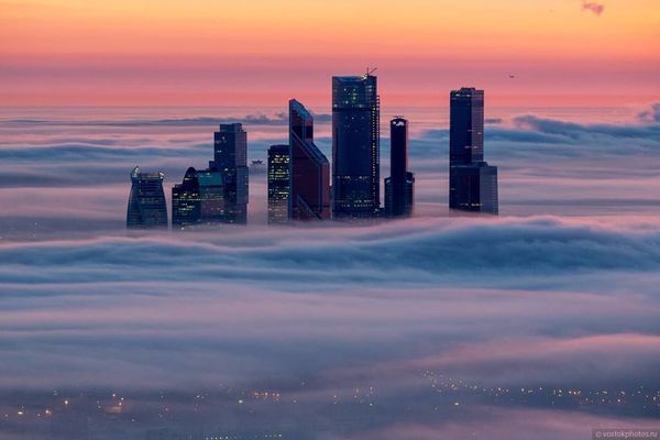 Somewhere Over the Clouds: A View of Moscow From Above - Sputnik International