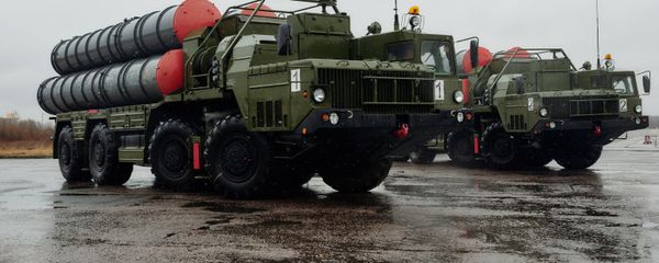 Triumf S-400 anti air missile systems - Sputnik International