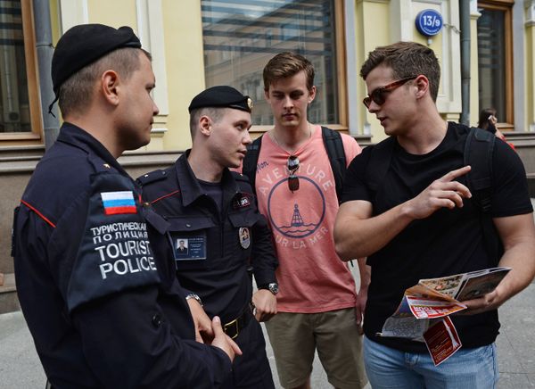 Tourist police in Moscow Tourist police in Moscow - Sputnik International