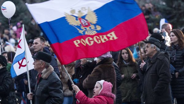 Crimean Spring anniversary in Crimea - Sputnik International