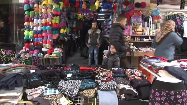 Aleppo's Famous Street Market Opens For First Time In Two Years - Sputnik International