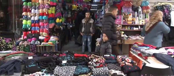 Aleppo's Famous Street Market Opens For First Time In Two Years - Sputnik International