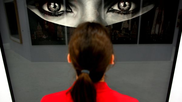 A woman looks at the work Burka by US artist Robert Longo at the booth of the gallery Hans Mayer on April 12, 2011 at the Art Cologne art fair in Cologne, western Germany. Around 200 international galleries will be showcasing Classic Modernism, Post-War and Contemporary art during the fair running until April 17, 2011. A woman looks at the work Burka by US artist Robert Longo at the booth of the gallery Hans Mayer on April 12, 2011 at the Art Cologne art fair in Cologne, western Germany. Around 200 international galleries will be showcasing Classic Modernism, Post-War and Contemporary art during the fair running until April 17, 2011. - Sputnik International