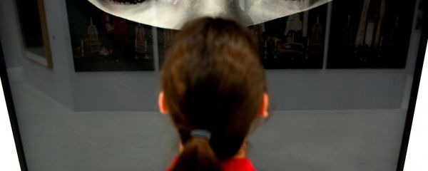A woman looks at the work Burka by US artist Robert Longo at the booth of the gallery Hans Mayer on April 12, 2011 at the Art Cologne art fair in Cologne, western Germany. Around 200 international galleries will be showcasing Classic Modernism, Post-War and Contemporary art during the fair running until April 17, 2011. - Sputnik International