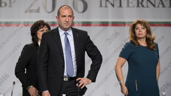 Newly-elected Bulgarian President Rumen Radev and Vice President Iliyana Yotova (File) Newly-elected Bulgarian President Rumen Radev and Vice President Iliyana Yotova (File) - Sputnik International
