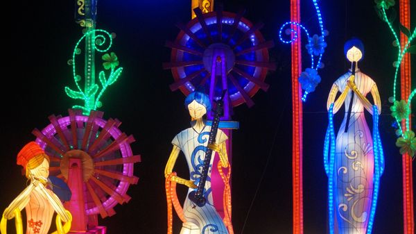 Chinese New Year Magical Lantern Festival in London - Sputnik International