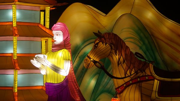 Chinese New Year Magical Lantern Festival in London - Sputnik International
