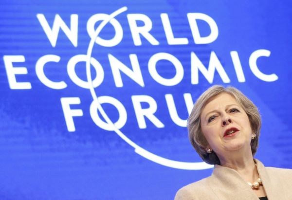 Britain's Prime Minister Theresa May attends the World Economic Forum (WEF) annual meeting in Davos, Switzerland January 19, 2017 Britain's Prime Minister Theresa May attends the World Economic Forum (WEF) annual meeting in Davos, Switzerland January 19, 2017 - Sputnik International