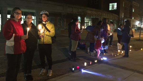 Candlelight demonstration ahead of Inauguration Day, Washington, DC - Sputnik International