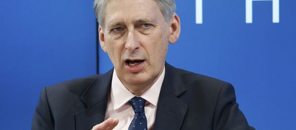 Philip Hammond, Britain's Chancellor of the Exchequer attends the World Economic Forum (WEF) annual meeting in Davos, Switzerland January 20, 2017 Philip Hammond, Britain's Chancellor of the Exchequer attends the World Economic Forum (WEF) annual meeting in Davos, Switzerland January 20, 2017 - Sputnik International