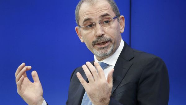 Ayman Al-Safady, Jordanian Minister of Foreign Affairs and Expatriates attends the World Economic Forum (WEF) annual meeting in Davos, Switzerland January 20, 2017 - Sputnik International