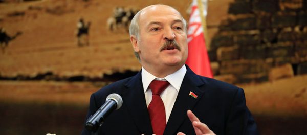 Belarussian President Alexander Lukashenko speaks during a joint news conference at the presidential palace at Khartoum, Sudan January 17, 2017 Belarussian President Alexander Lukashenko speaks during a joint news conference at the presidential palace at Khartoum, Sudan January 17, 2017 - Sputnik International