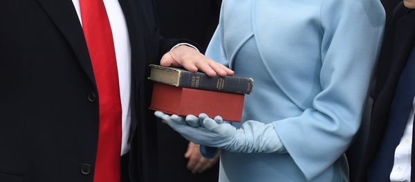 US President-elect Donald Trump is sworn in as President on January 20, 2017 at the US Capitol in Washington, DC. US President-elect Donald Trump is sworn in as President on January 20, 2017 at the US Capitol in Washington, DC. - Sputnik International