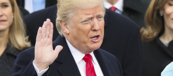 Donald Trump is sworn in as the 45th president of the United States - Sputnik International