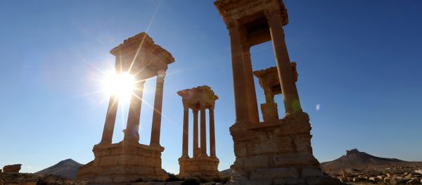 This file photo taken on March 31, 2016 shows a view of the ancient Syrian city of Palmyra This file photo taken on March 31, 2016 shows a view of the ancient Syrian city of Palmyra - Sputnik International