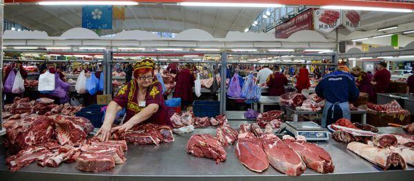 The central marketplace in Novosibirsk The central marketplace in Novosibirsk - Sputnik International