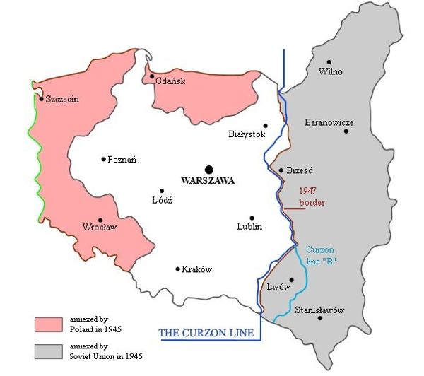 Poland's borders after World War II - Sputnik International