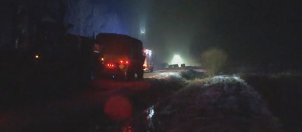 US Army Truck Crashes in Poland US Army Truck Crashes in Poland - Sputnik International