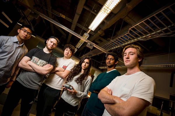 Team Original Gravity: Johnny Koo, Jared Buchanan, Han Lu Ling, Neeki Ashari, Srivaths Kalyan, and Tavish Traut   - Sputnik International