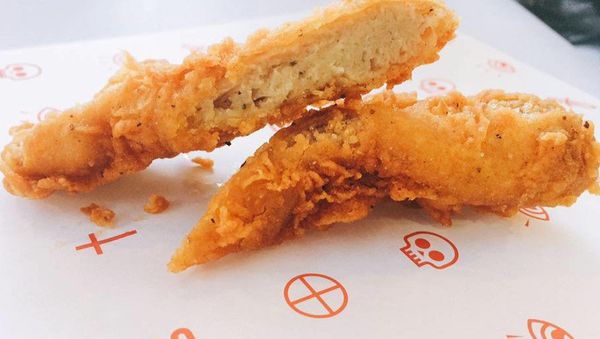 Vegan chicken shop in London. - Sputnik International