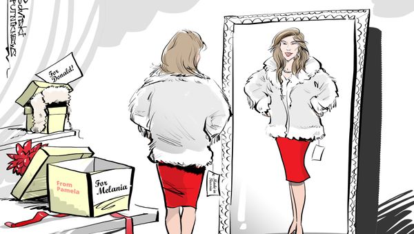 Melania in Furs - Sputnik International