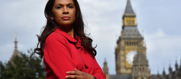Gina Miller, co-founder of investment fund SCM Private, poses for a photograph near the Houses of Parliament in central London on October 12, 2016. Gina Miller, co-founder of investment fund SCM Private, poses for a photograph near the Houses of Parliament in central London on October 12, 2016. - Sputnik International