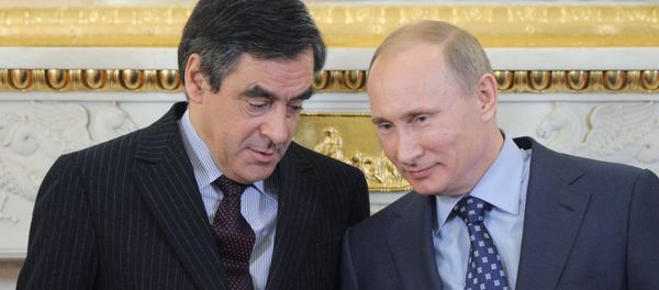 Vladimir Putin and Francois Fillon at joint news conference, Moscow (file) Vladimir Putin and Francois Fillon at joint news conference, Moscow (file) - Sputnik International