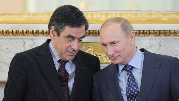 Vladimir Putin and Francois Fillon at joint news conference, Moscow (file) Vladimir Putin and Francois Fillon at joint news conference, Moscow (file) - Sputnik International