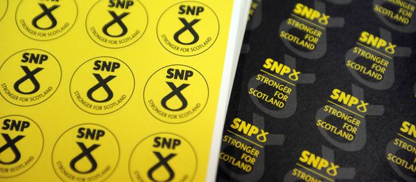 Memorabilia is on sale at a stand at the Scottish National Party (SNP) Conference in Glasgow, Scotland. (File) - Sputnik International