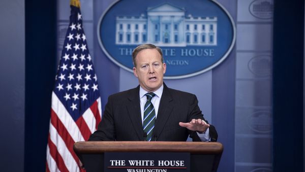 White House Press Secretary Sean Spicer speaks during the daily briefing at the White House in Washington, DC - Sputnik International