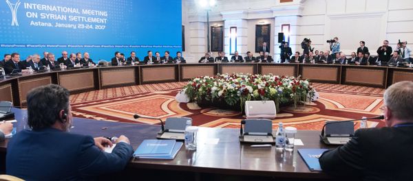 Participants in a meeting on Syria in Astana Participants in a meeting on Syria in Astana - Sputnik International