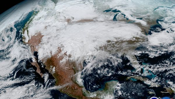 NOAA's GOES-16 Satellite Snapped this Photo of North America NOAA's GOES-16 Satellite Snapped this Photo of North America - Sputnik International
