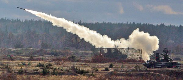 Missile launch from an Osa antiaircraft missile system (File) Missile launch from an Osa antiaircraft missile system (File) - Sputnik International