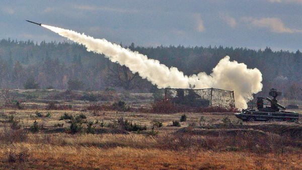 Missile launch from an Osa antiaircraft missile system (File) - Sputnik International