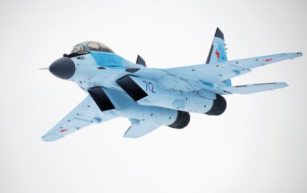 The MiG-35 aviation complex presented in Moscow Region. File photo The MiG-35 aviation complex presented in Moscow Region. File photo - Sputnik International
