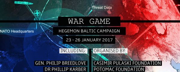 'War Game: Hegemon Baltic Campaign' promotional poster. - Sputnik International