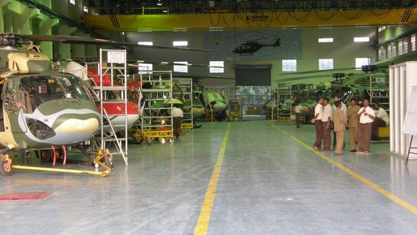 Production line of the HAL Dhruv at Bangalore Production line of the HAL Dhruv at Bangalore - Sputnik International