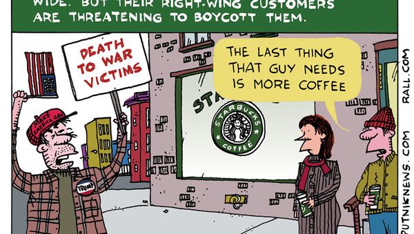 Now Hiring Refugees to Sell Overpriced Coffee Now Hiring Refugees to Sell Overpriced Coffee - Sputnik International