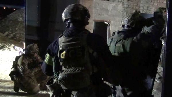 Law enforcement officers during a special operation. (File) - Sputnik International