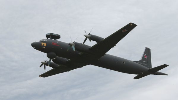 The upgraded Fyodor Zolotukhin Ilyushin Il-38N May / Dolphin maritime patrol and anti-submarine warfare aircraft. (File) - Sputnik International