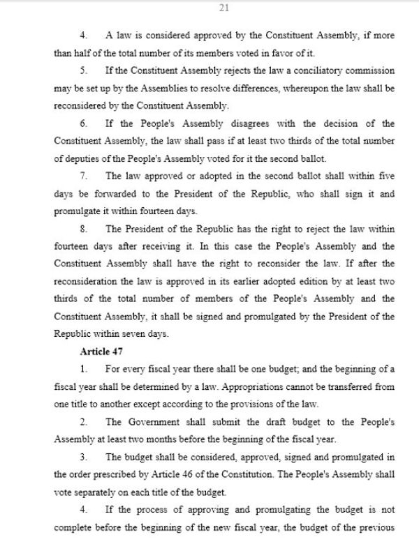 Syrian Constitution, Page 21 - Sputnik International