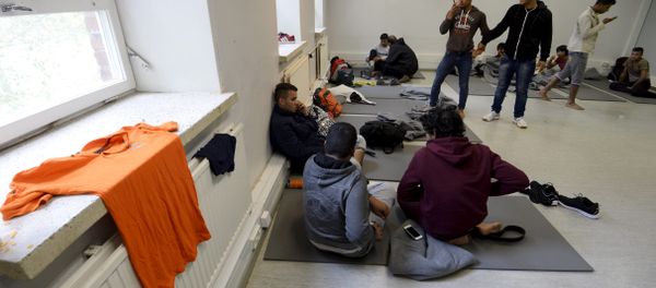 Iraqi migrants are pictured inside a refugee center located in former barracks, in Lahti, Finland Iraqi migrants are pictured inside a refugee center located in former barracks, in Lahti, Finland - Sputnik International