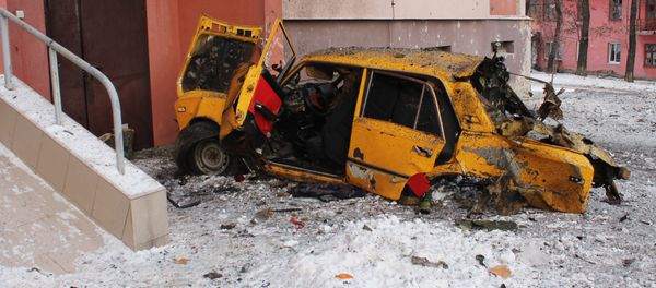 Donetsk after shelling - Sputnik International