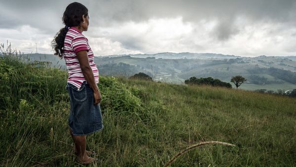 Julia Francisco Martinez is the widow of indigenous activist and human rights defender Francisco Martinez Marquez, a member of MILPAH who was found murdered in January 2015 after months of death threats. His body was found dismembered with his hands tied with the laces of military boots. The men alleged to have killed Francisco remain at large in the community. - Sputnik International