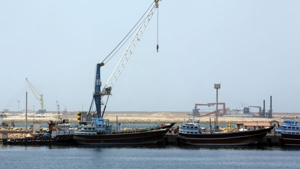A partial view of the Kalantari port in city of Chabahar - Sputnik International