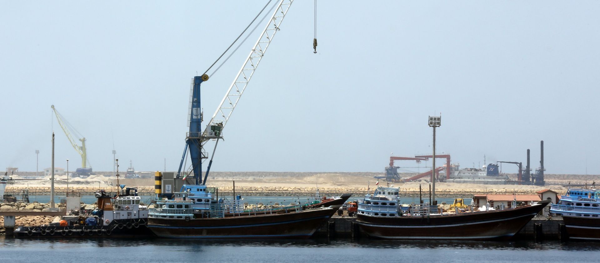A partial view of the Kalantari port in city of Chabahar - Sputnik International, 1920, 26.02.2021