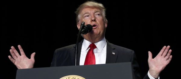 U.S. President Donald Trump delivers remarks at the National Prayer Breakfast in Washington, U.S., February 2, 2017. - Sputnik International