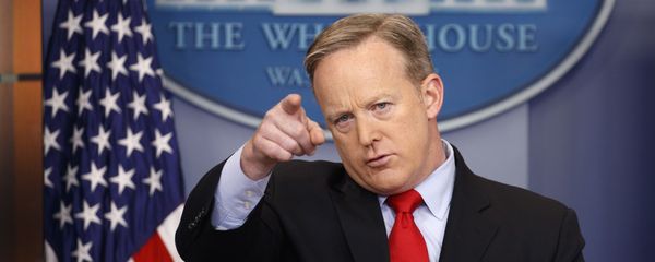White House press secretary Sean Spicer speaks during the daily press briefing at the White House in Washington White House press secretary Sean Spicer speaks during the daily press briefing at the White House in Washington - Sputnik International