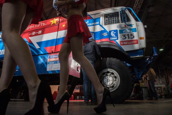 First-Ever Russian Motorsport Exhibition Kicks Off in Moscow - Sputnik International